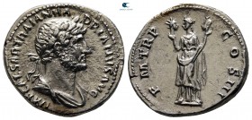 Hadrian AD 117-138. Rome. Denarius AR