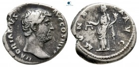 Hadrian AD 117-138. Rome. Denarius AR