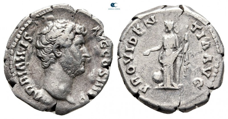 Hadrian AD 117-138. Rome
Denarius AR

18 mm., 2,95 g.



very fine