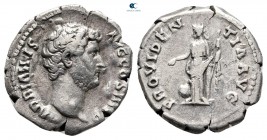 Hadrian AD 117-138. Rome. Denarius AR