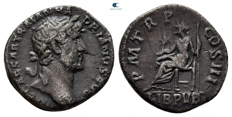 Hadrian AD 117-138. Rome
Denarius AR

17 mm., 2,97 g.



very fine