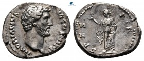 Hadrian AD 117-138. Rome. Denarius AR