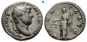 Hadrian AD 117-138. Rome. Denarius AR
