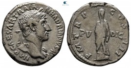 Hadrian AD 117-138. Rome. Denarius AR