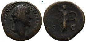 Antoninus Pius AD 138-161. Rome. Sestertius Æ