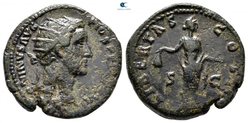 Antoninus Pius AD 138-161. Rome
Dupondius Æ

26 mm., 9,92 g.



nearly ve...