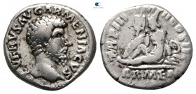 Lucius Verus AD 161-169. Rome. Denarius AR