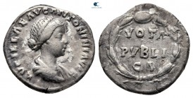 Lucilla AD 164-182. Rome. Denarius AR