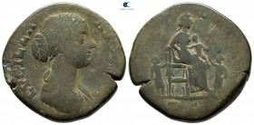 Lucilla AD 164-182. Rome. Sestertius Æ
