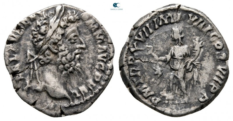 Commodus AD 180-192. Rome
Denarius AR

19 mm., 2,89 g.



very fine