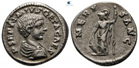 Geta as Caesar AD 197-209. Laodicea ad Mare. Denarius AR