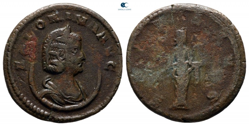 Salonina AD 254-268. Antioch
Antoninianus Æ

20 mm., 2,85 g.



nearly ve...