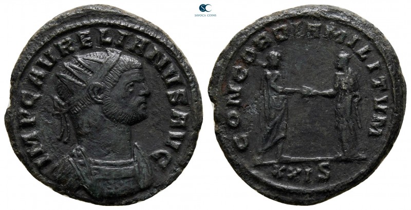 Aurelian AD 270-275. Siscia
Antoninianus Billon

23 mm., 4,35 g.



very ...