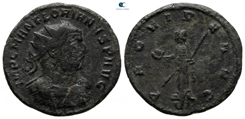 Florianus AD 276. Siscia
Antoninianus Billon

22 mm., 3,16 g.



nearly v...