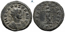 Carus AD 282-283. Ticinum. Antoninianus Billon