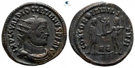 Diocletian AD 284-305. Heraclea. Antoninianus Æ