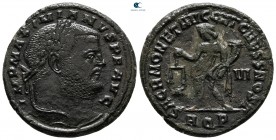Maximianus Herculius AD 286-305. Aquileia. Follis Æ