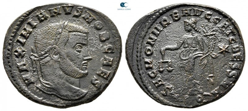 Galerius as Caesar AD 293-305. Rome
Follis Æ

29 mm., 10,02 g.



very fi...