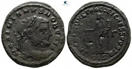 Galerius as Caesar AD 293-305. Siscia. Follis Æ