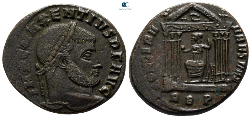 Maxentius AD 306-312. Rome
Follis Æ

26 mm., 7,79 g.



very fine