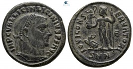Licinius I AD 308-324. Nicomedia. Follis Æ