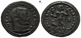 Licinius I AD 308-324. Siscia. Follis Æ