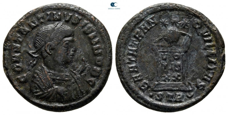 Constantinus II, as Caesar AD 317-337. Treveri
Follis Æ

19 mm., 3,22 g.

...