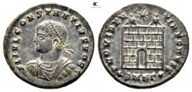 Constantius II, as Caesar AD 324-337. Cyzicus. Follis Æ
