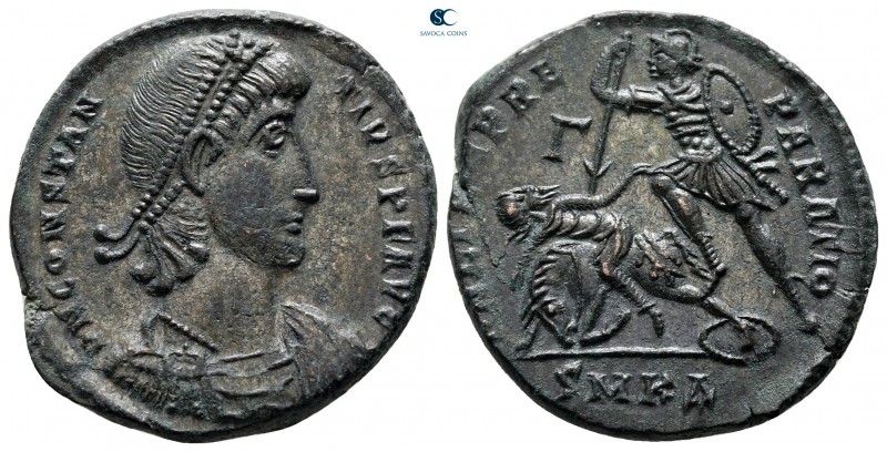 Constantius II AD 337-361. Cyzicus
Centenionalis Æ

24 mm., 5,93 g.



go...