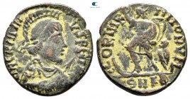 Gratian AD 375-383. Cyzicus. Follis Æ
