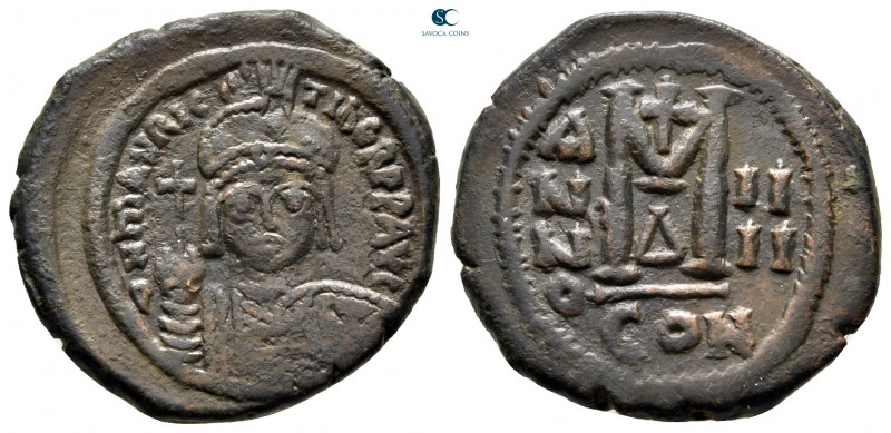 Maurice Tiberius AD 582-602. Constantinople
Follis Æ

28 mm., 13,05 g.


...