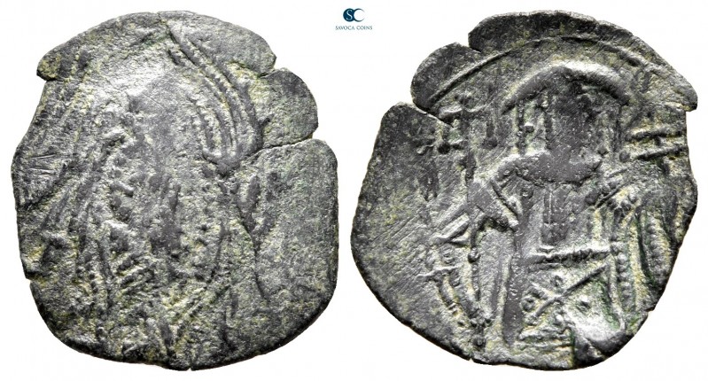 Michael VIII Palaeologus AD 1261-1282. Constantinople
Trachy Æ

21 mm., 1,64 ...
