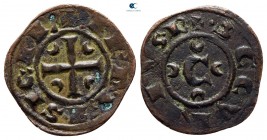 Corrado II AD 1254-1258. Brindisi. Denaro BI