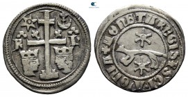 Kingdom of Croatia-Hungary. Ladislaus IV AD 1272-1290. Denar AR