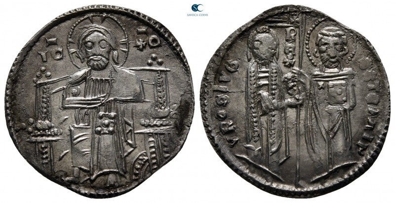 Stefan Uroš II Milutin AD 1282-1321. 
Groš AR

20 mm., 2,08 g.



very fi...
