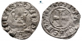 Philippe de Taranto AD 1307-1313. Nepanto. Denier AR