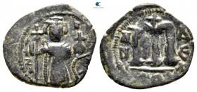 circa AD 640-660. Pseudo-Byzantine type. Fals Æ