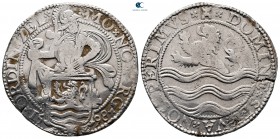 Netherlands. Zeeland.  AD 1598. Lion Dollar or Leeuwendaalder AR