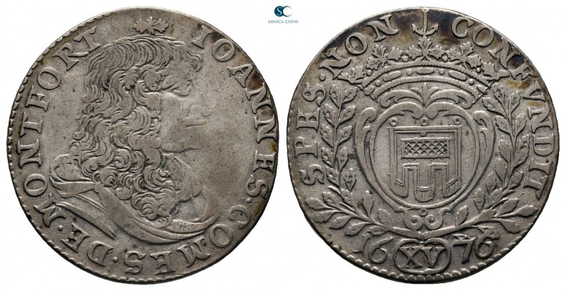 Germany. Montfort. Johann VIII AD 1662-1686.
15 Kreuzer

27 mm., 4,24 g.

...