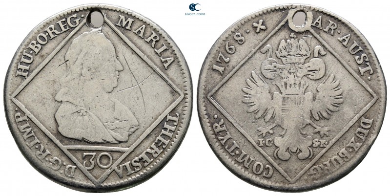 Austria. Maria Theresia AD 1740-1780.
30 Kreuzer 1768

29 mm., 6,46 g.


...