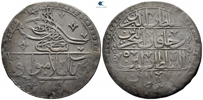 Turkey. Islambul (Istanbul). Selim III AD 1789-1807.
Yüzlük AR

45 mm., 30,54...