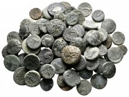 Lot of ca. 81greek bronze coins / SOLD AS SEEN, NO RETURN!nearly very fine