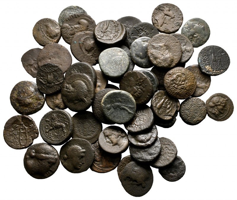 Lot of ca. 52 bronze coins / SOLD AS SEEN, NO RETURN!

very fine