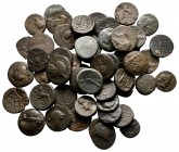 Lot of ca. 52 bronze coins / SOLD AS SEEN, NO RETURN!very fine