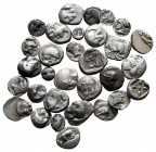 Lot of ca. 31 greek silver fractions / SOLD AS SEEN, NO RETURN!very fine