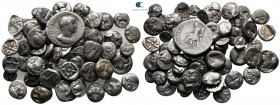 Lot of ca. 70 ancient silver coins / SOLD AS SEEN, NO RETURN!nearly very fine / very fine