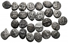 Lot of ca. 30 silver siglos / SOLD AS SEEN, NO RETURN!nearly very fine / very fine