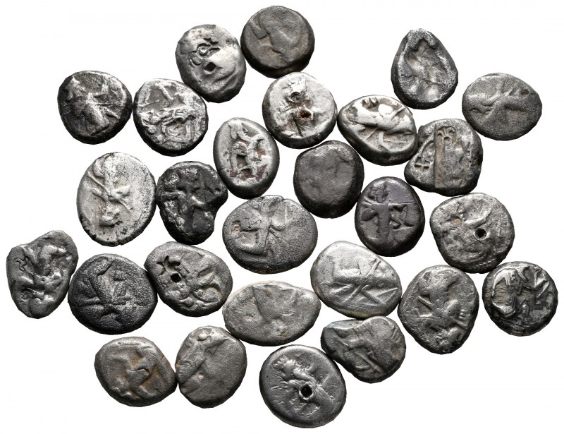 Lot of ca. 30 silver siglos / SOLD AS SEEN, NO RETURN!

nearly very fine / ver...