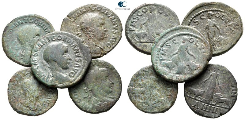 Lot of ca. 5 roman provincial bronze coins / SOLD AS SEEN, NO RETURN!

very fi...