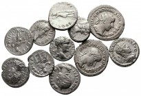 Lot of ca. 11 roman silver coins / SOLD AS SEEN, NO RETURN!very fine